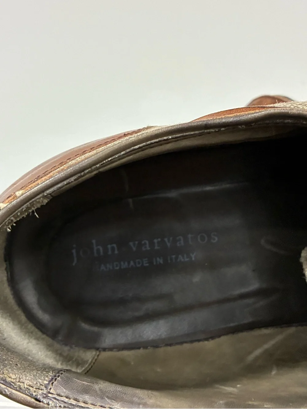 John Varvatos Collection Fleetwood Spring Oxford Size 11 USA 44 EU.